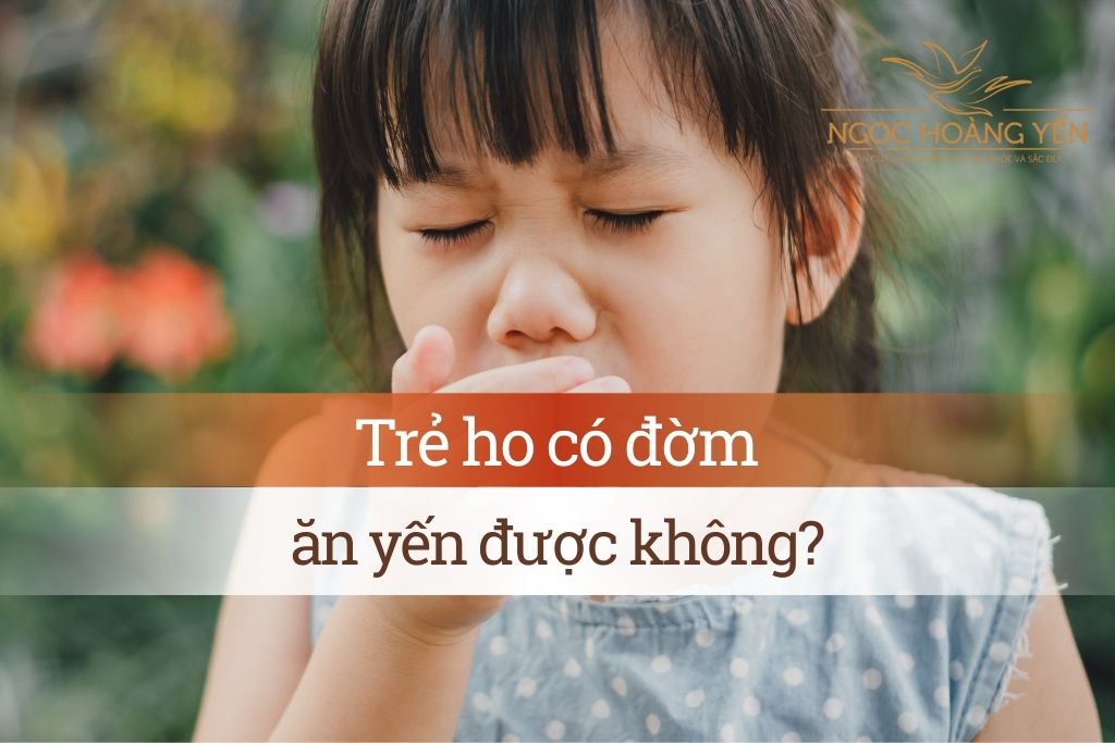 Trẻ ho có đờm ăn yến được không?