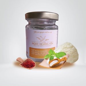 Yến chưng saffron đường Stevia - Hũ 100 ml