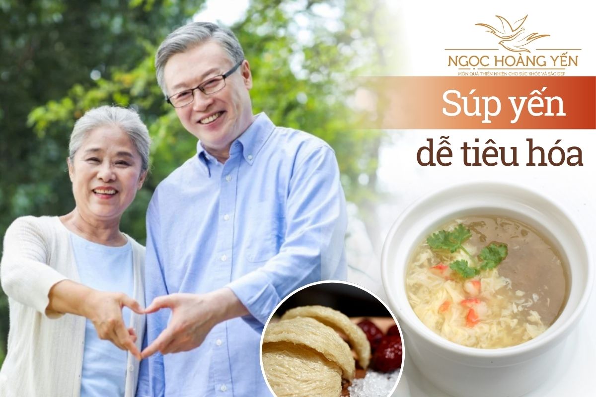 Súp yến dễ tiêu hóa