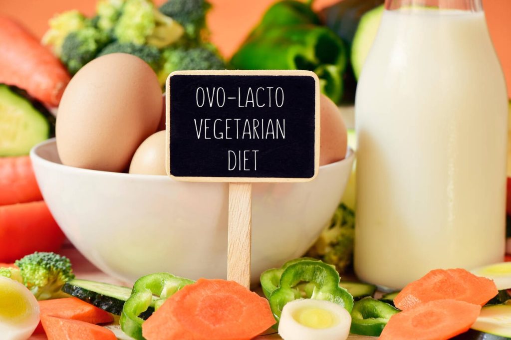 Chế độ ăn lacto-ovo chỉ dùng trứng và sữa
