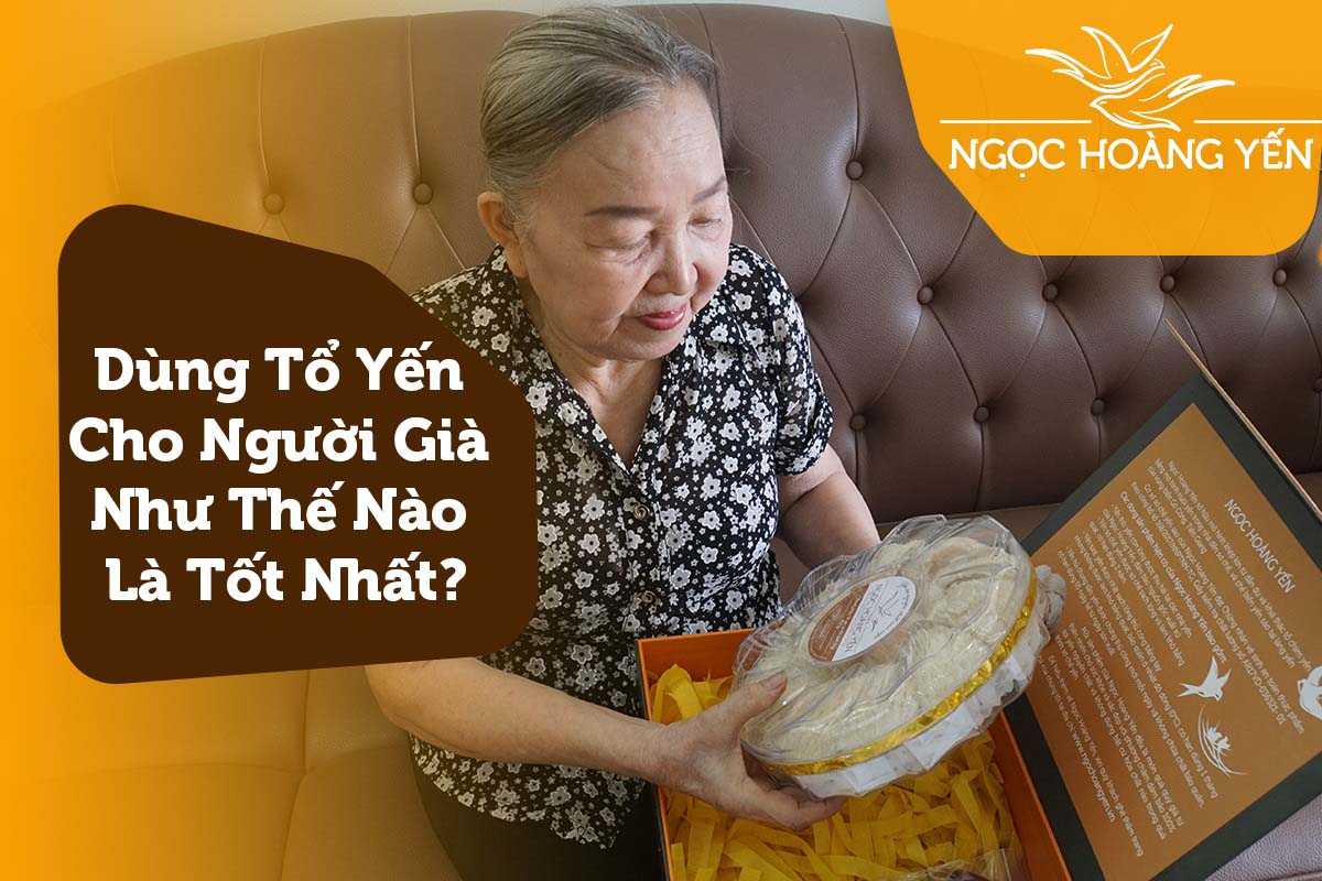 Dùng tổ yến cho người già như thế nào là tốt nhất?