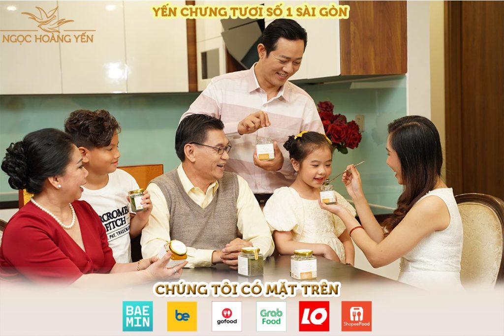 Ngọc Hoàng Yến tự hào là Thương hiệu Yến chưng tươi số 1 Sài Gòn