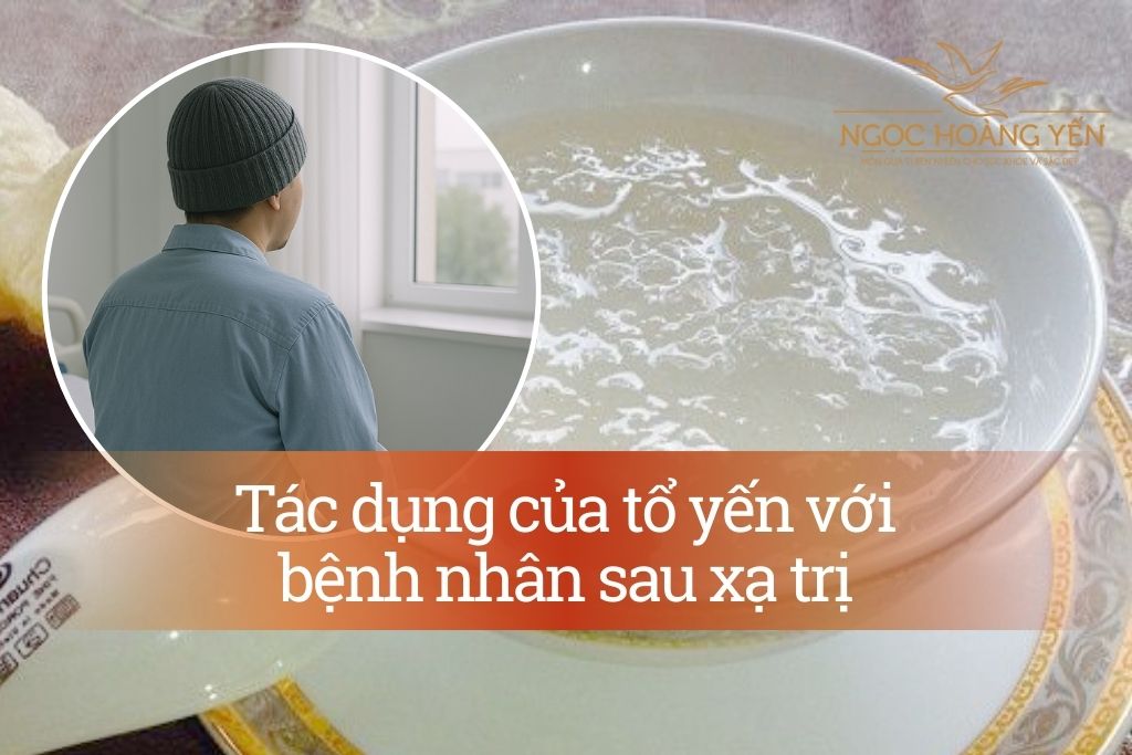Tác dụng của tổ yến với bệnh nhân sau xạ trị