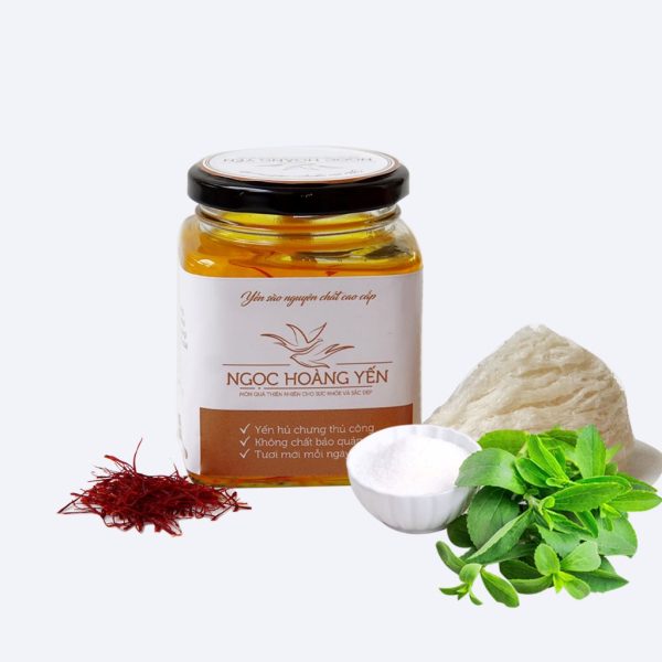 Yến chưng Saffron đường Stevia 200ml