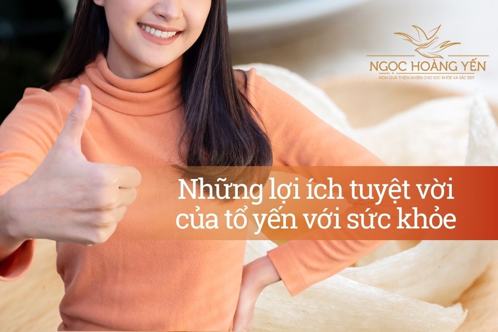 Những lợi ích tuyệt vời của tổ yến với sức khỏe