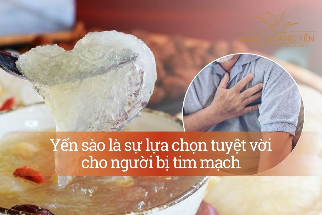 Yến sào là sự lựa chọn tuyệt vời cho người bị tim mạch