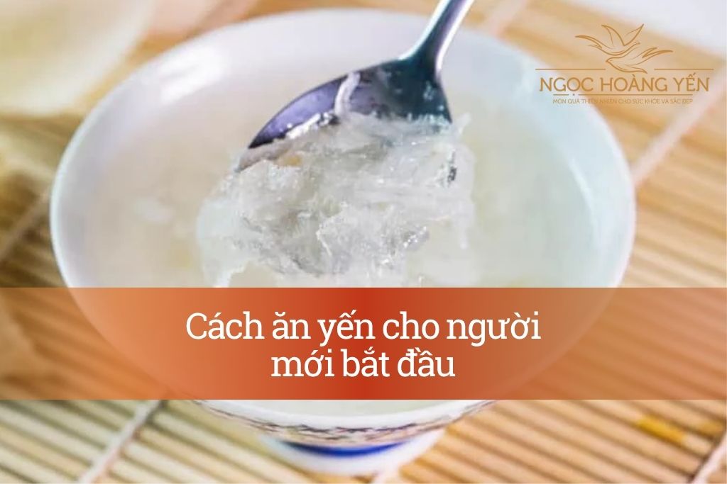 Cách ăn yến cho người mới bắt đầu