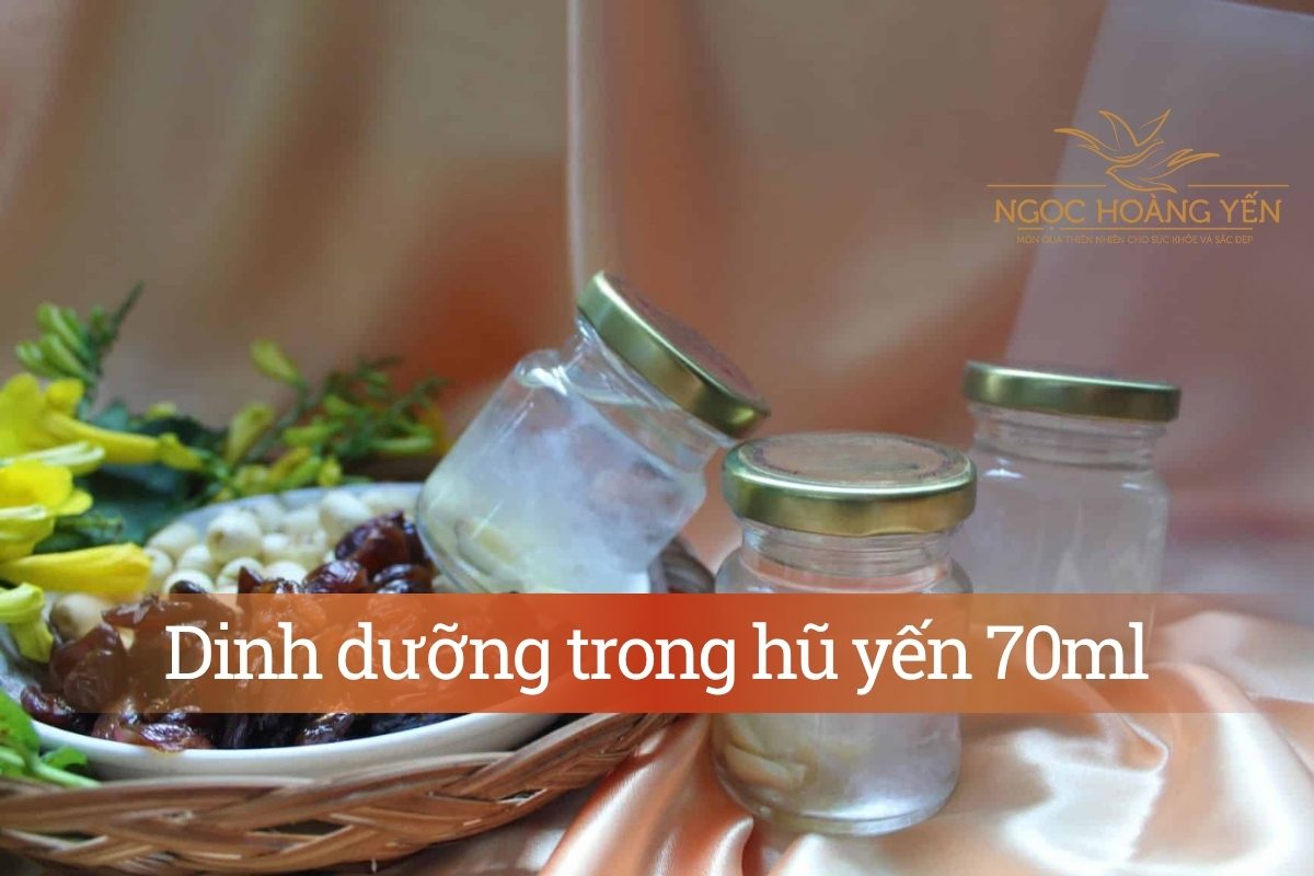 Dinh dưỡng trong hũ yến 70ml