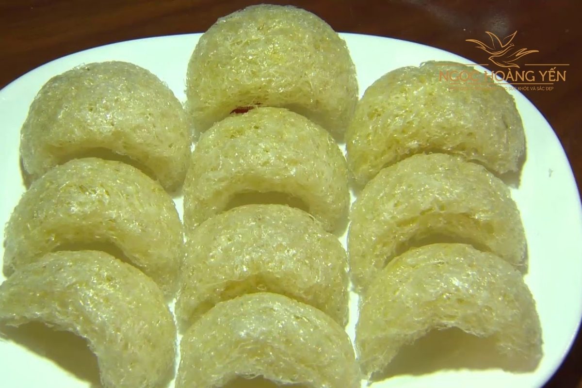 Hình ảnh yến sào giả
