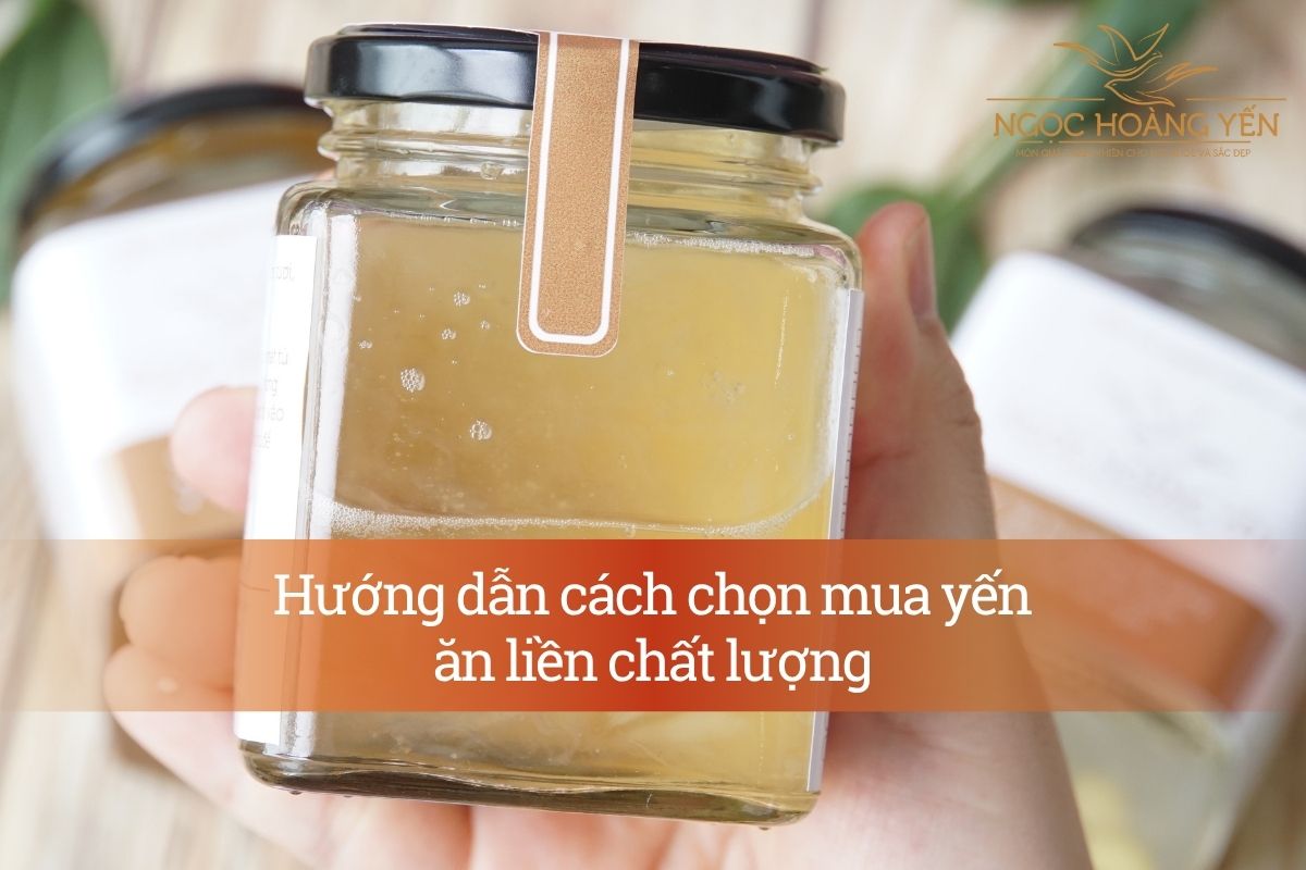 Hướng dẫn cách chọn mua yến ăn liền chất lượng