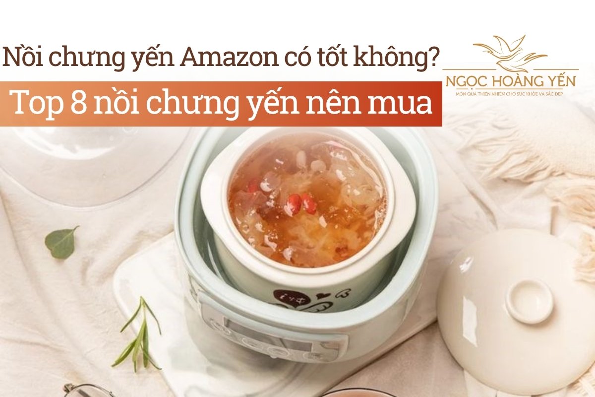 Nồi chưng yến Amazon có tốt không? Top 8 nồi chưng yến nên mua
