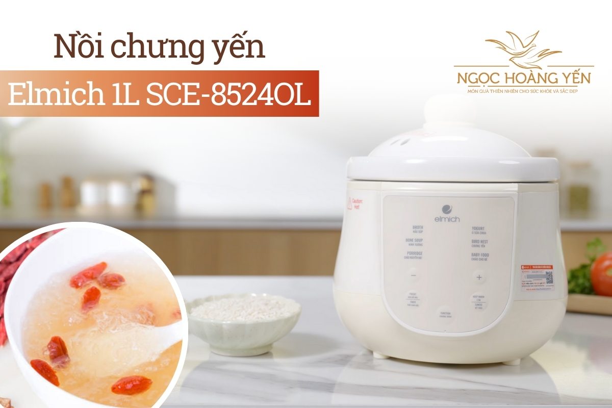 Nồi chưng yến Elmich 1L SCE-8524OL
