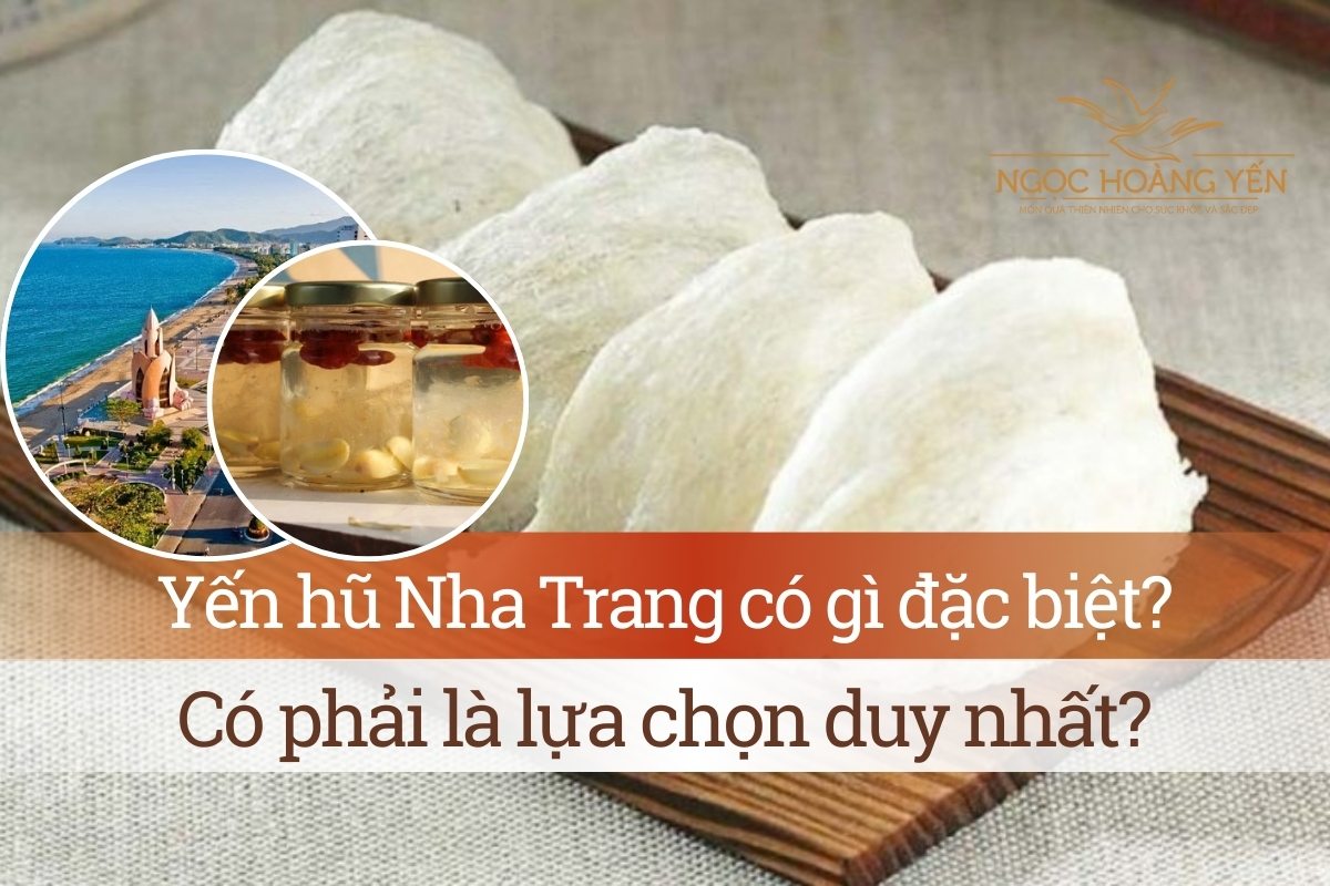 Yến hũ Nha Trang có gì đặc biệt? Có phải là lựa chọn duy nhất?