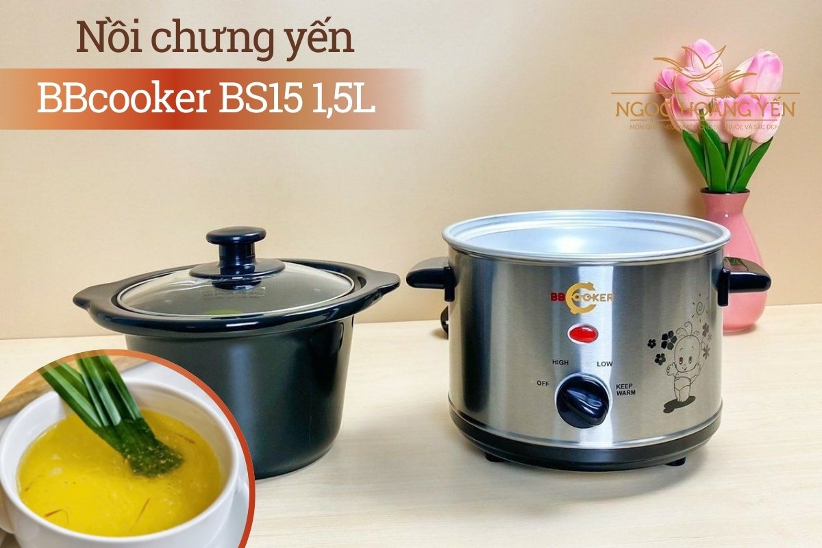 Nồi chưng yến BBcooker BS15 1,5L